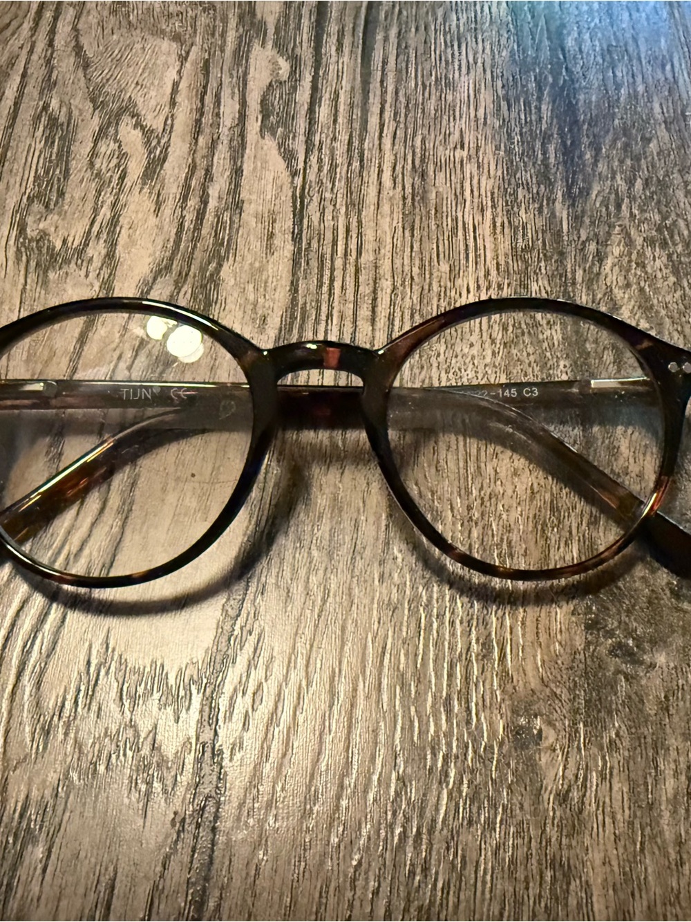 TIJN Turtleshell Glasses (761-T25 48-22 145 c3)